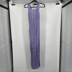 Jessica McClintock Gunne Sax size 5/6 purple iridescent maxi dress